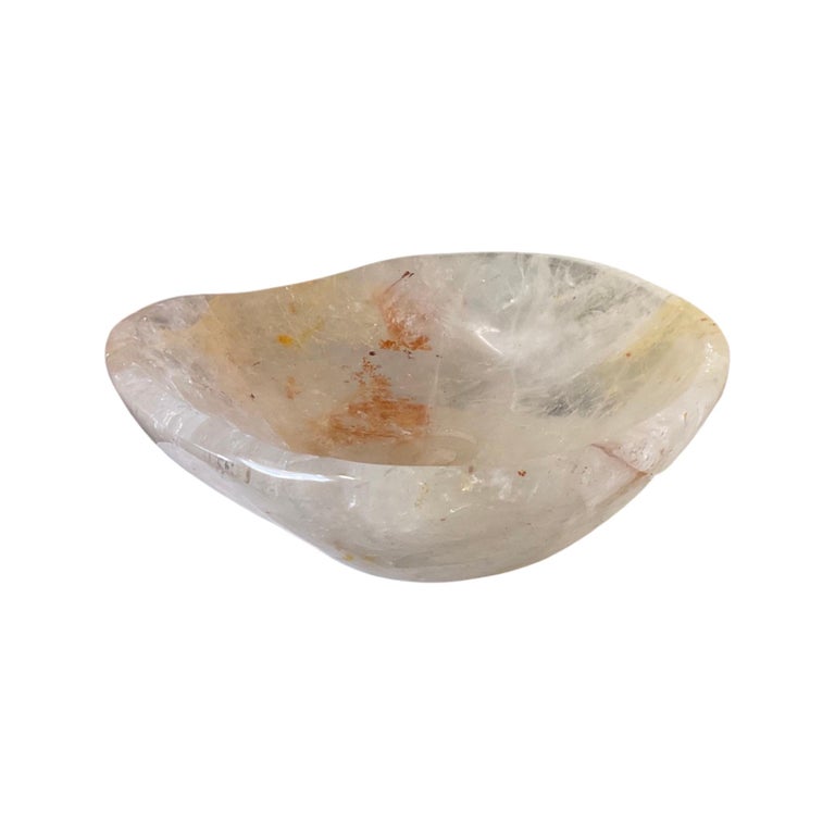 Brazilian Rock Crystal Sink Bowl For Sale at 1stDibs