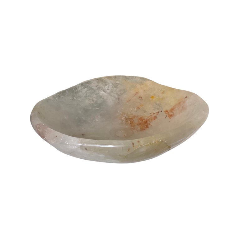 Brazilian Rock Crystal Sink Bowl For Sale at 1stDibs