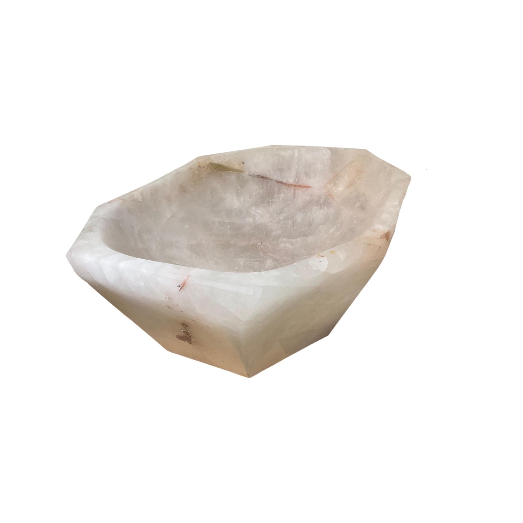 Brazilian Rock Crystal Sink Bowl For Sale at 1stDibs