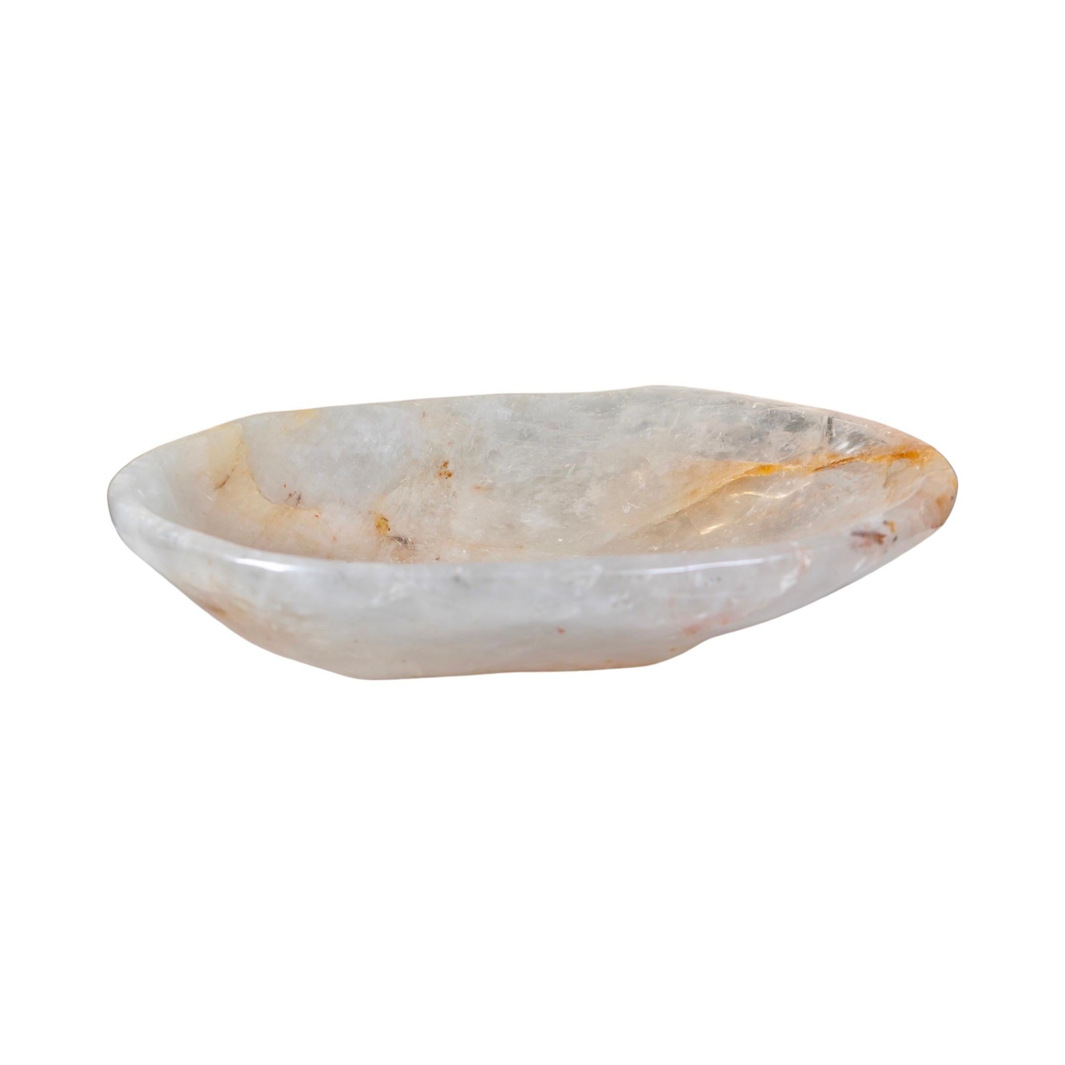 Vasque en cristal de roche brésilien en vente 1
