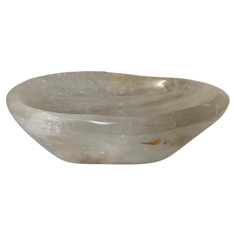 Brazilian Rock Crystal Sink Bowl For Sale at 1stDibs