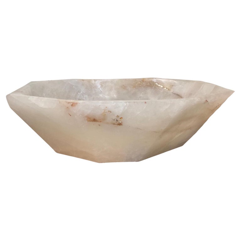Brazilian Rock Crystal Sink Bowl For Sale at 1stDibs