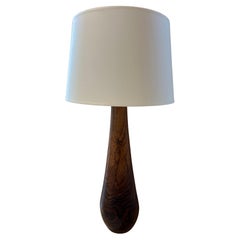 Brazilian rosewood 1960 lamp