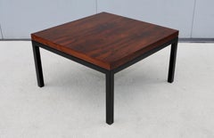 Brazilian Rosewood And Lacquer Coffee Table By Knoll