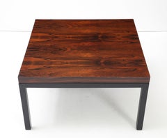 Brazilian Rosewood And Lacquer Coffee Table By Knoll