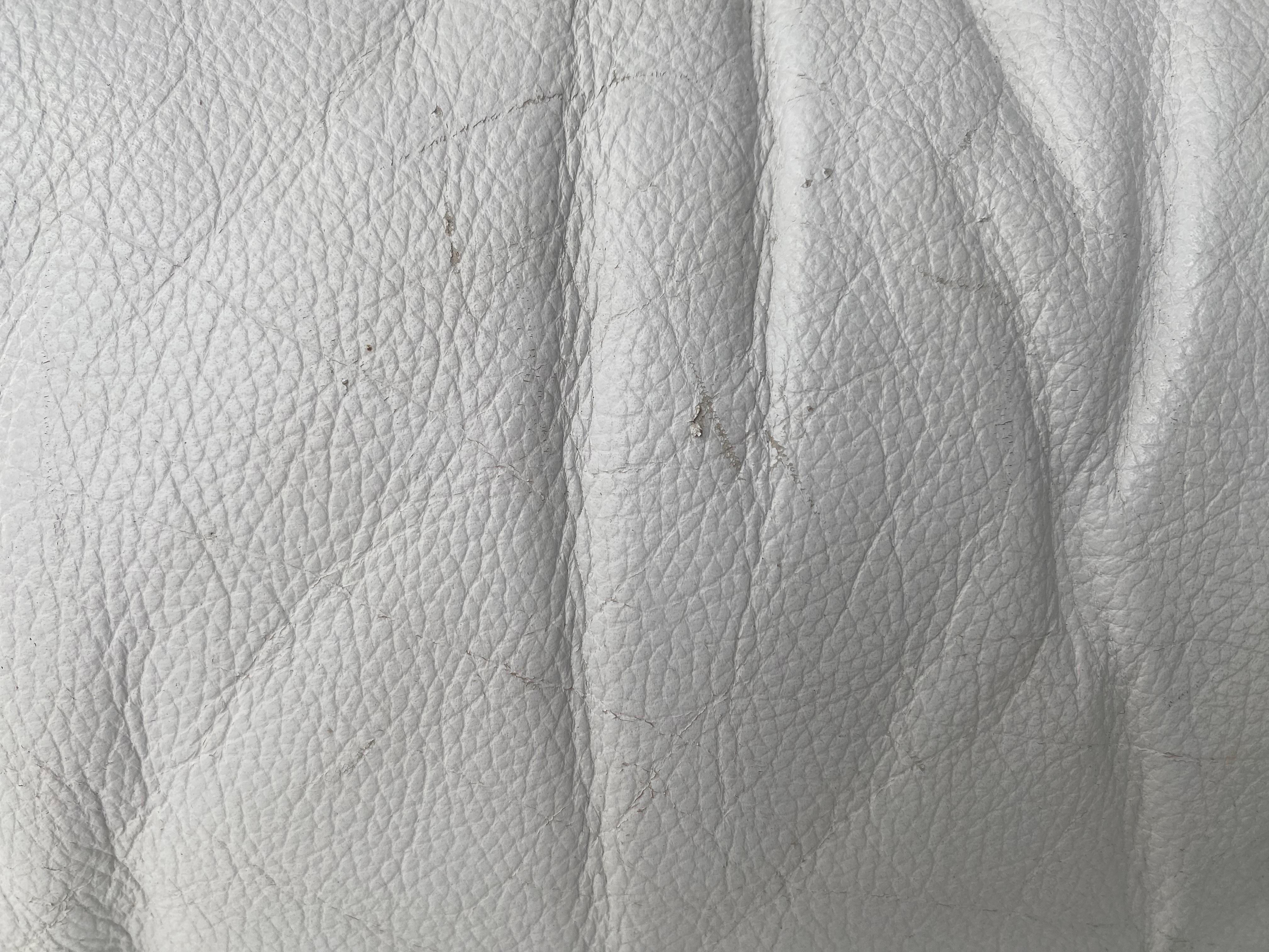 BraziLIAN  Palisanderholz und  Weißes Sofa aus weißem Leder von Jean Gillon für Probel S.A. im Angebot 3