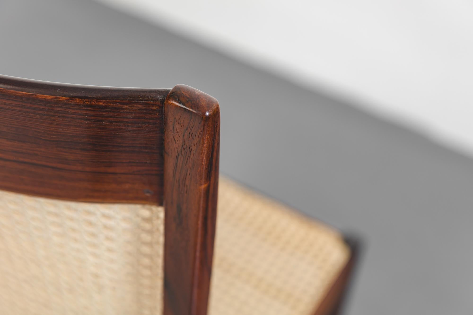 Brazilian Rosewood Chairs by FAI 'Fatima Arquitetura Interiores', Midcentury For Sale 1