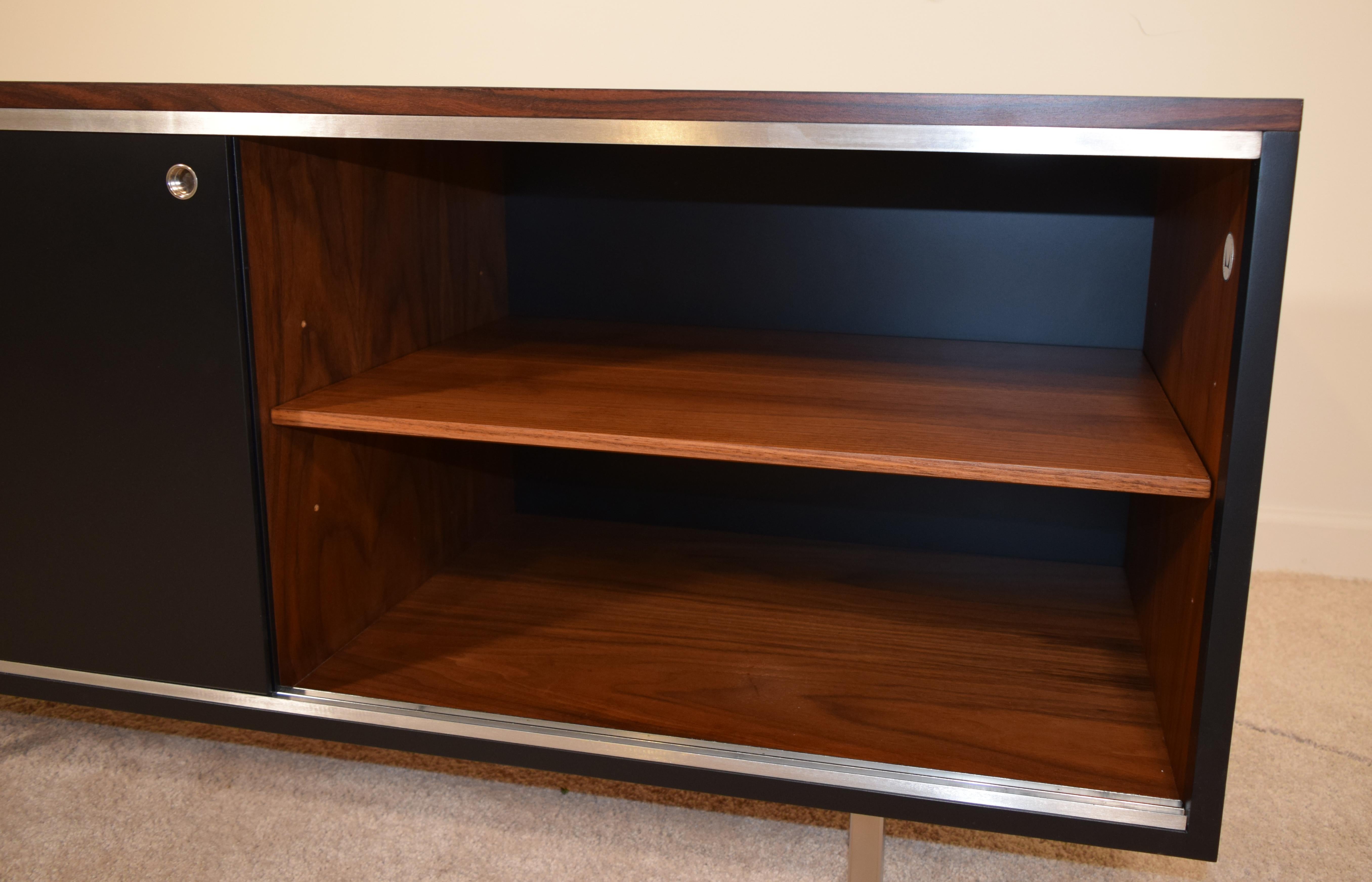 Mid-20th Century Brazilian Rosewood Credenza by George Nelson