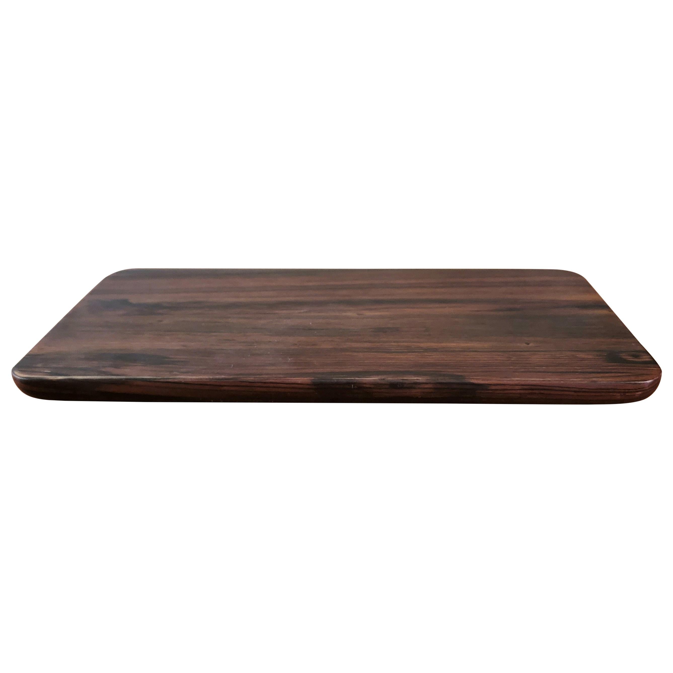 Brazilian Rosewood Cutting Board by T. Giannini Sao Paulo, Brazil For Sale