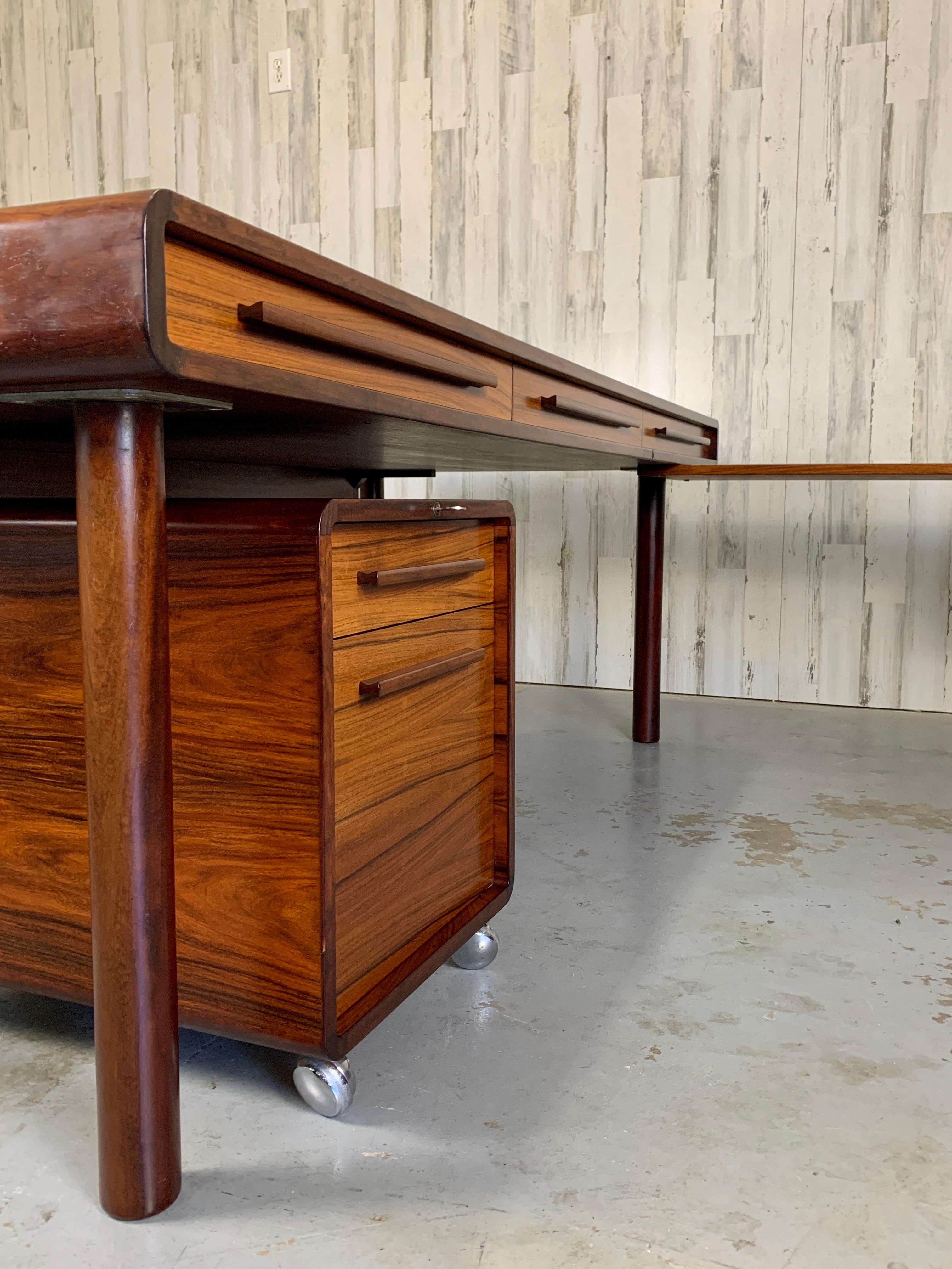 Brazilian Rosewood Desk Designer: Svend Dyrlund 1