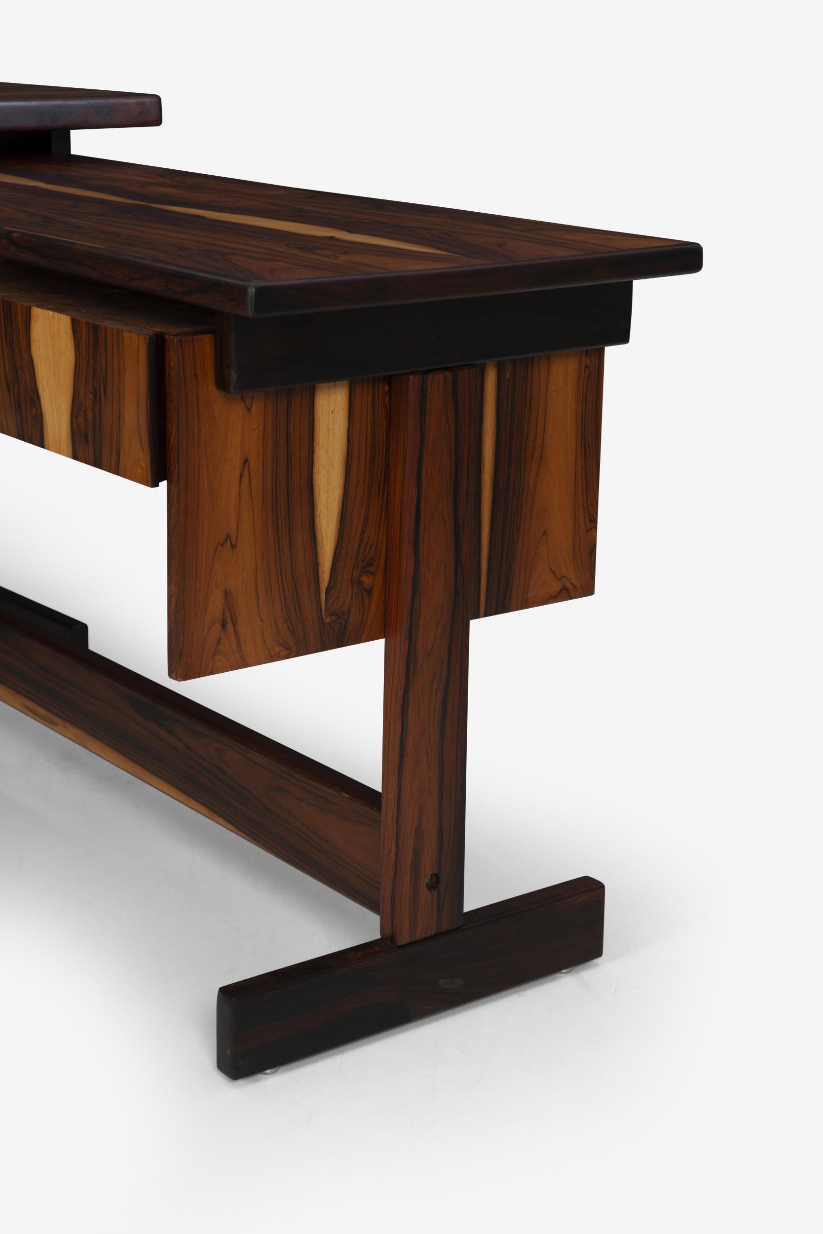 Brazilian Rosewood Desk in the Style of Sergio Rodriguez 6