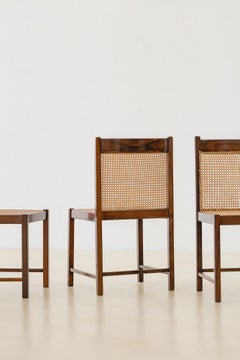 Brazilian Rosewood Dining Chairs by Fatima Arquitetura Interiores 'FAI', 1960s