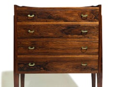 Eingangsschrank aus brasilianischem Rosenholz von Frode Holm für Illums Bolighus, Dänemark, 1955