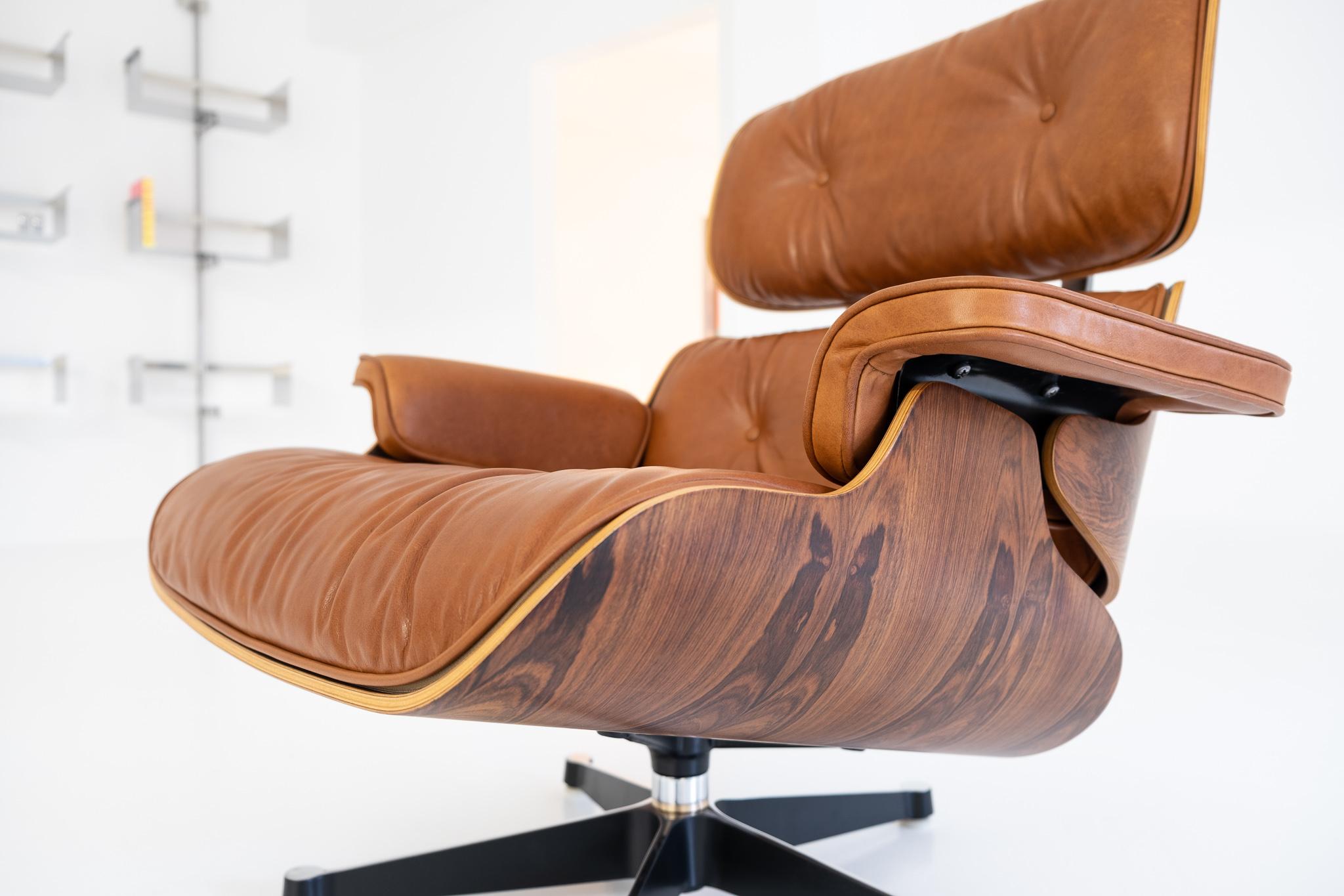 Brazilian Rosewood Lounge Chair by Ray and Charles Eames for Herman Miller, 1965 10