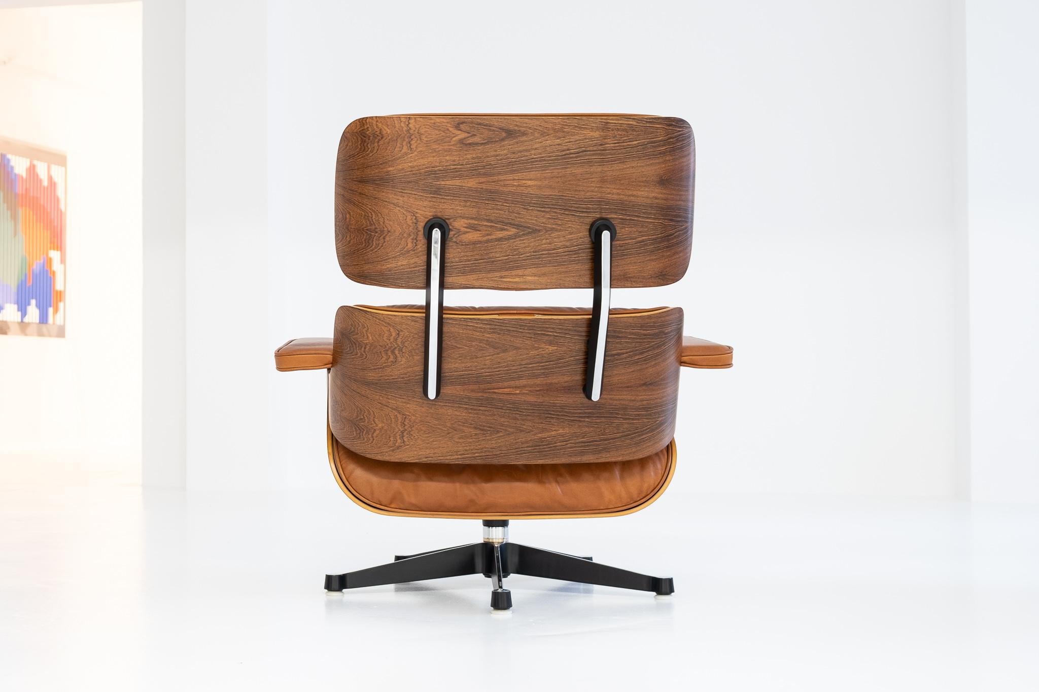 Mid-Century Modern Brazilian Rosewood Lounge Chair by Ray and Charles Eames for Herman Miller, 1965