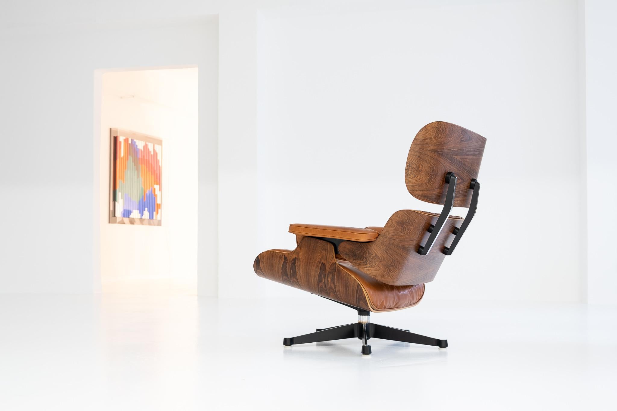 German Brazilian Rosewood Lounge Chair by Ray and Charles Eames for Herman Miller, 1965