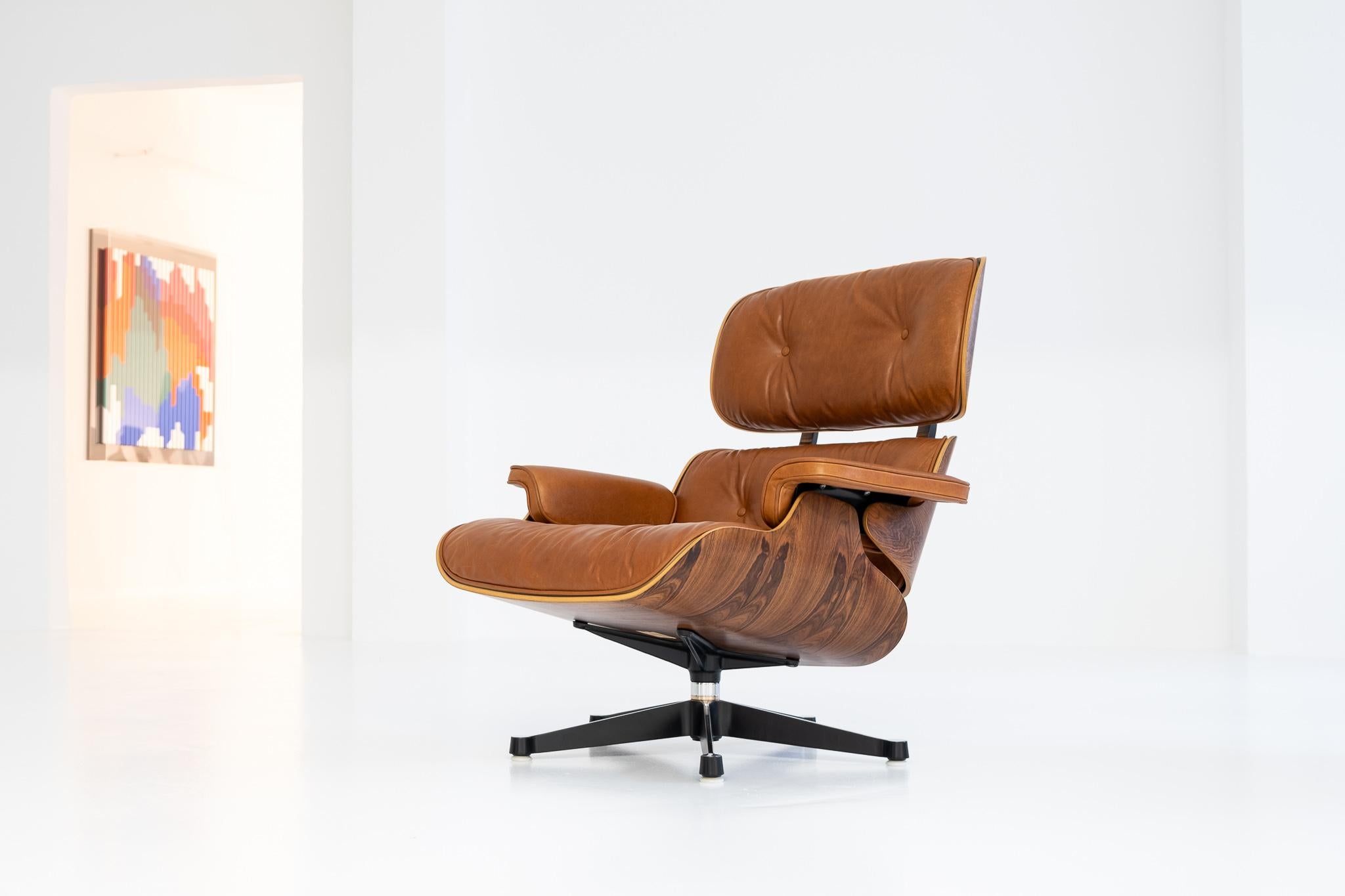 20th Century Brazilian Rosewood Lounge Chair by Ray and Charles Eames for Herman Miller, 1965