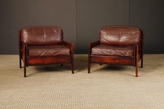 Brazilian Rosewood Lounge Chairs by Fátima Arquitetura e Interiores, 1960s