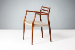 Brazilian Rosewood Model 62 Armchair by Niels Moller, 1962