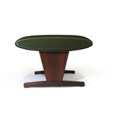 Brazilian Rosewood Ottoman or Stool
