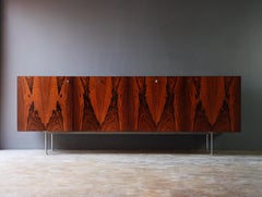 Brazilian Rosewood Sideboard, Poul Nørreklit for Georg Petersens, 1960s, Denmark
