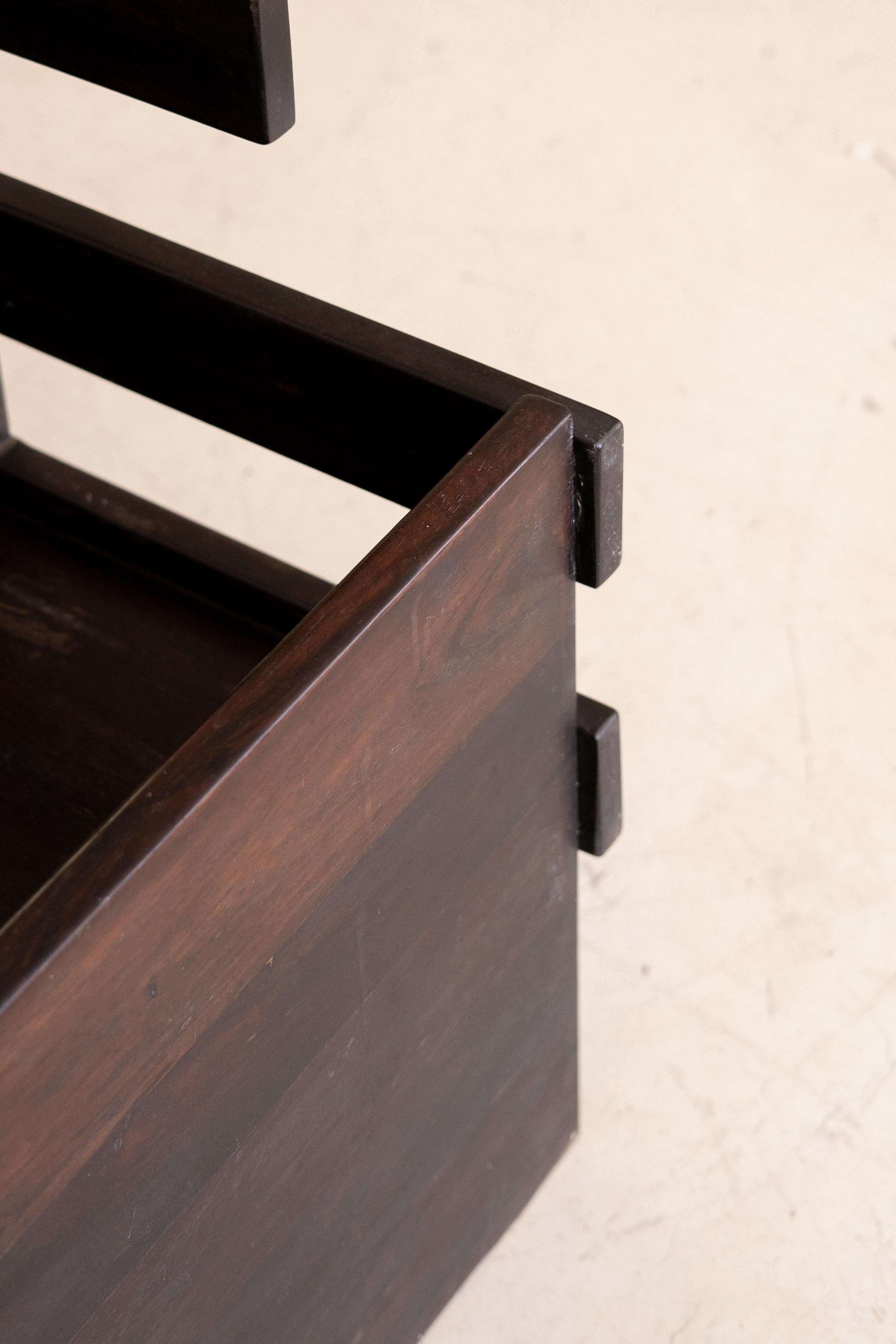 Brazilian Rosewood Sofa by Celina Decorações, Midcentury Brazilian Design, 1960s im Zustand „Gut“ im Angebot in New York, NY