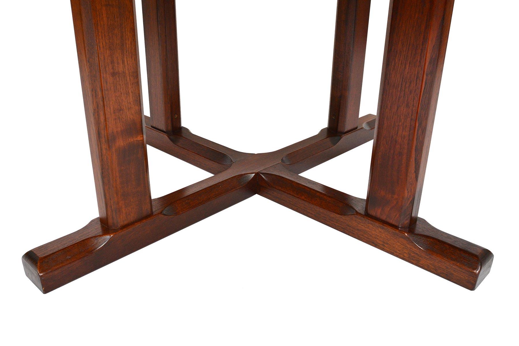Brazilian Rosewood Square to Round Dining Table 2