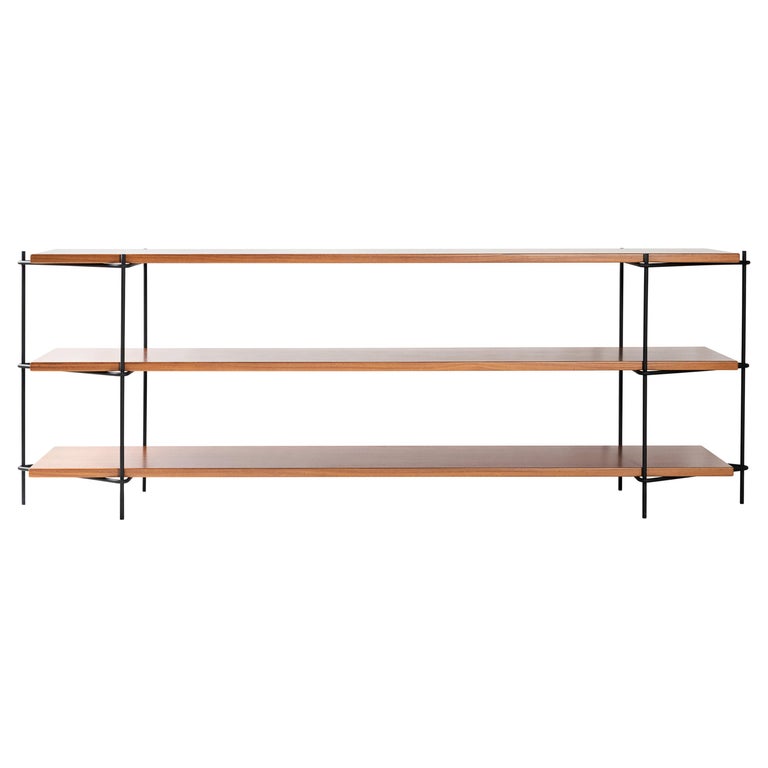 Minimalist Brazilian Shelf System  'Carlos' by Samuel Lamas For Sale