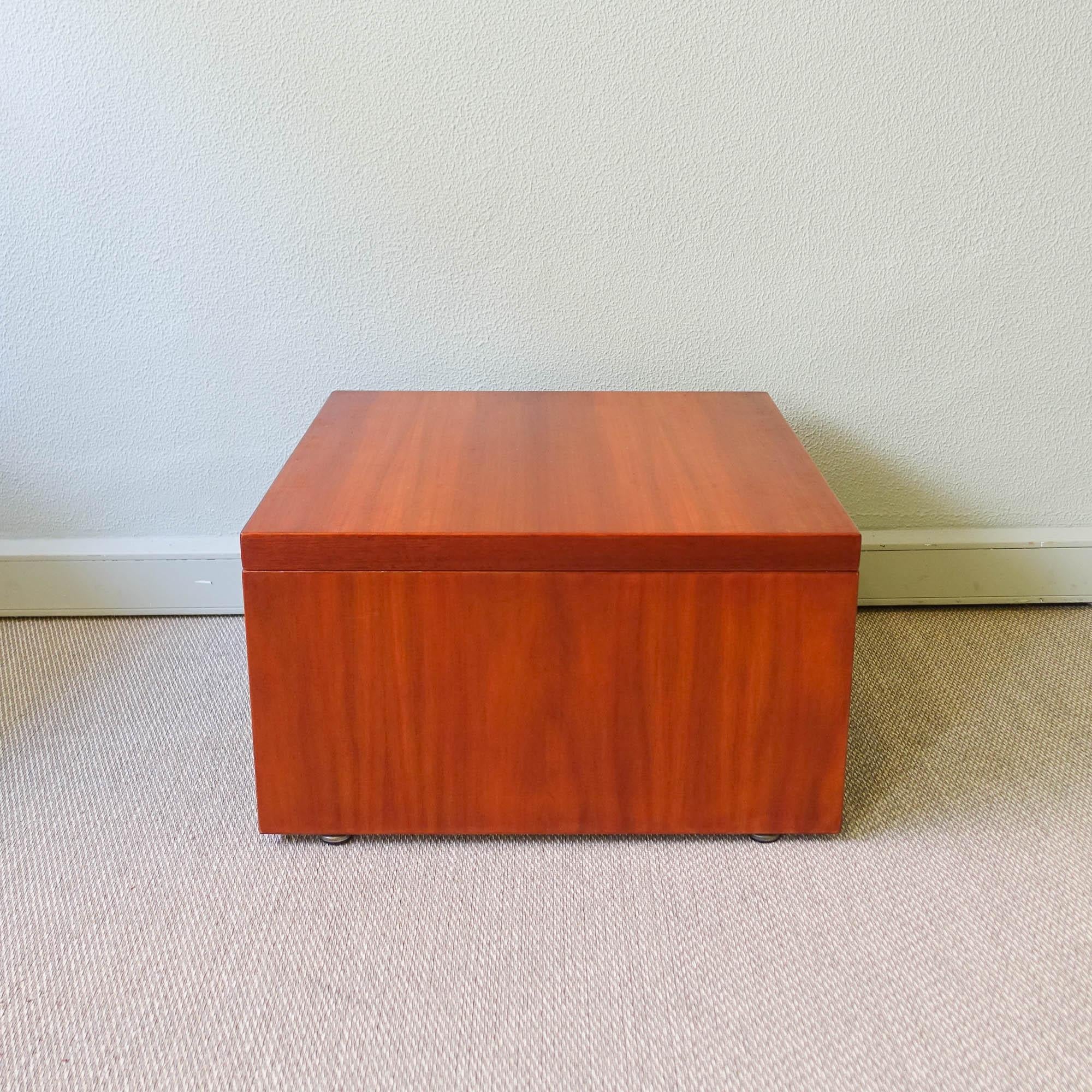 Mid-Century Modern Brazilian Side Table by Sergio Rodrigues for OCA, 1970's For Sale