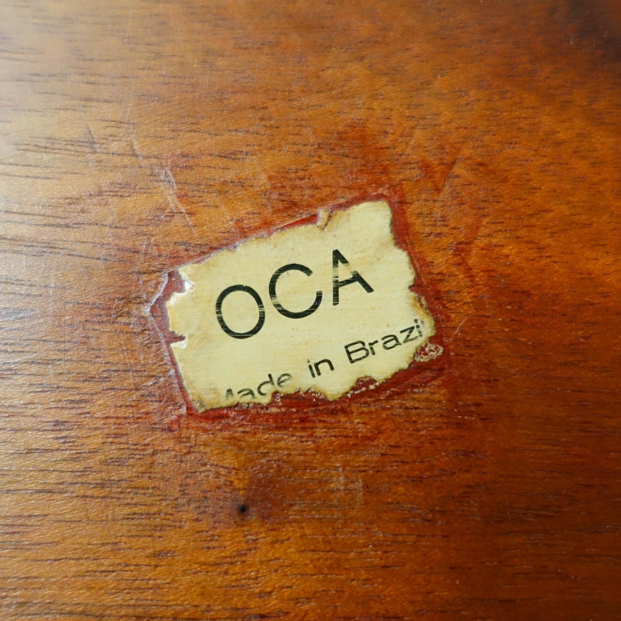 Table d'appoint brésilienne de Sergio Rodrigues pour OCA, années 1970 en vente 1