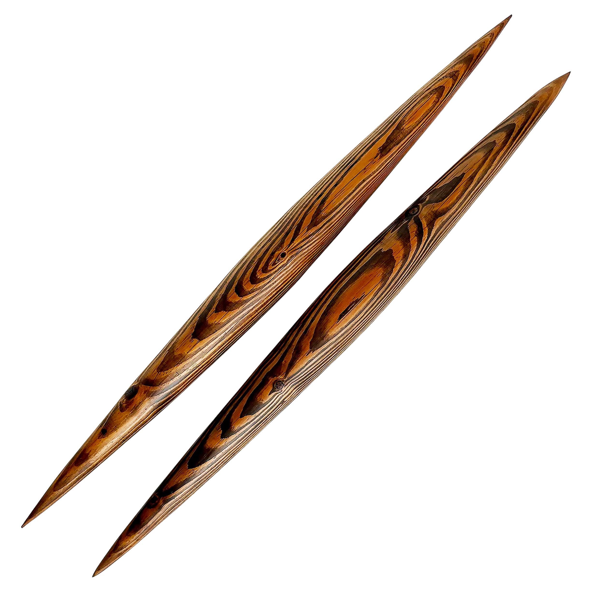 Brazilian Signed Wall-Mounted Wall Sculptures by Artist Leonardo Bueno For Sale