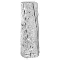 Pedestal/Escultura de Madera Maciza Brasileña