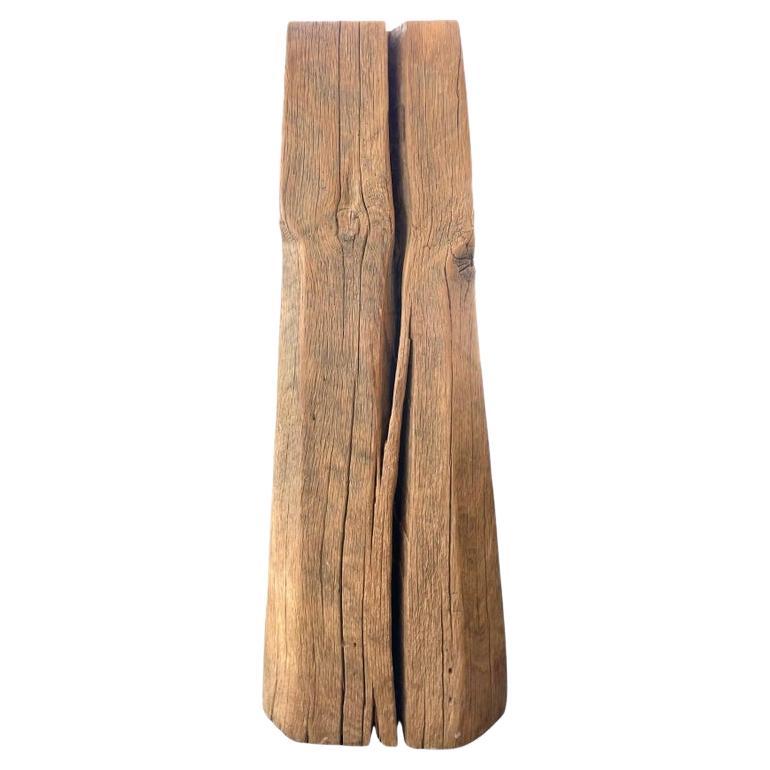 Brazilian Solid Wood Pedestal/Sculpture