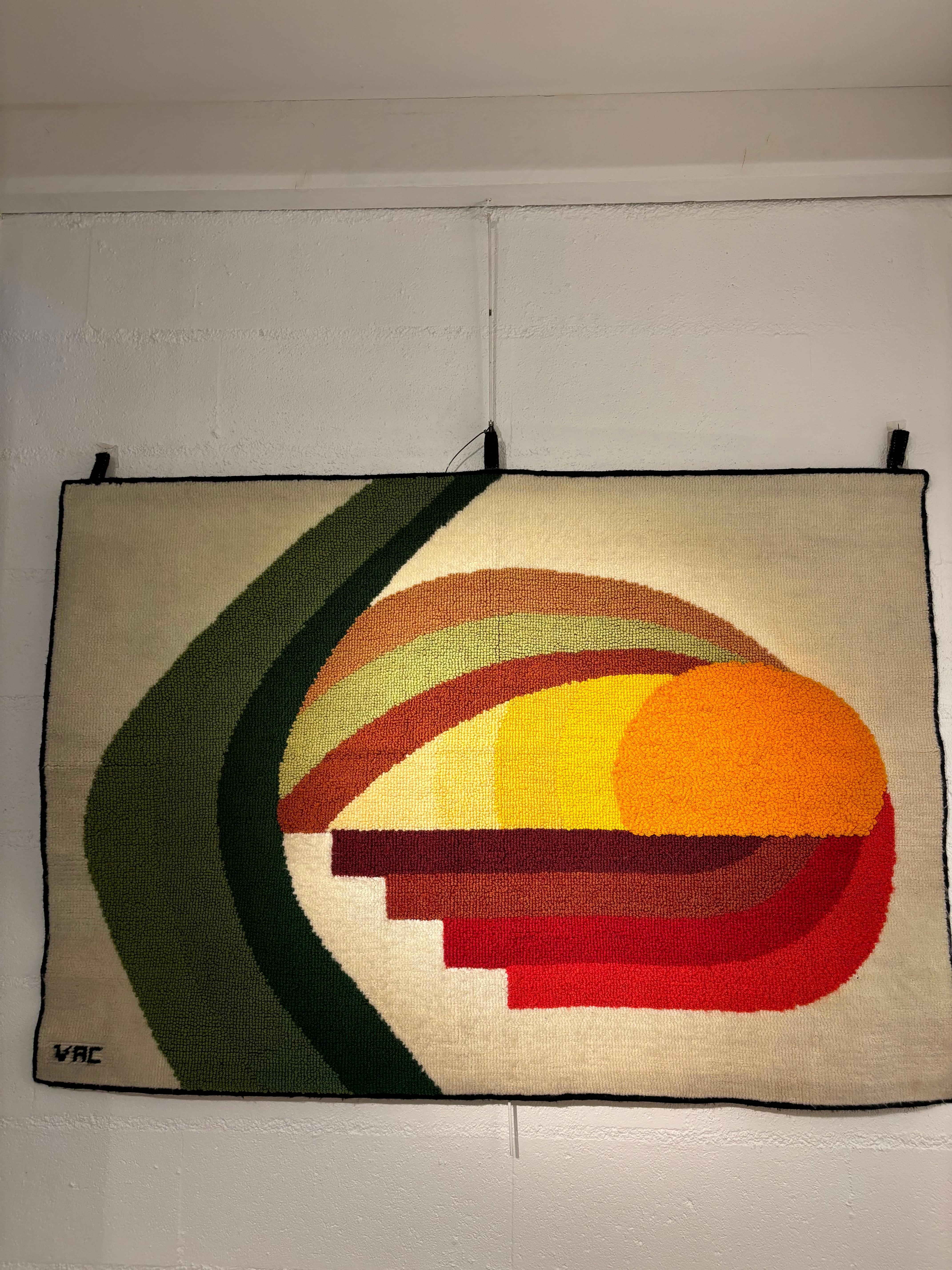 Brasilianischer Wandteppich von VAC (Moderne) im Angebot