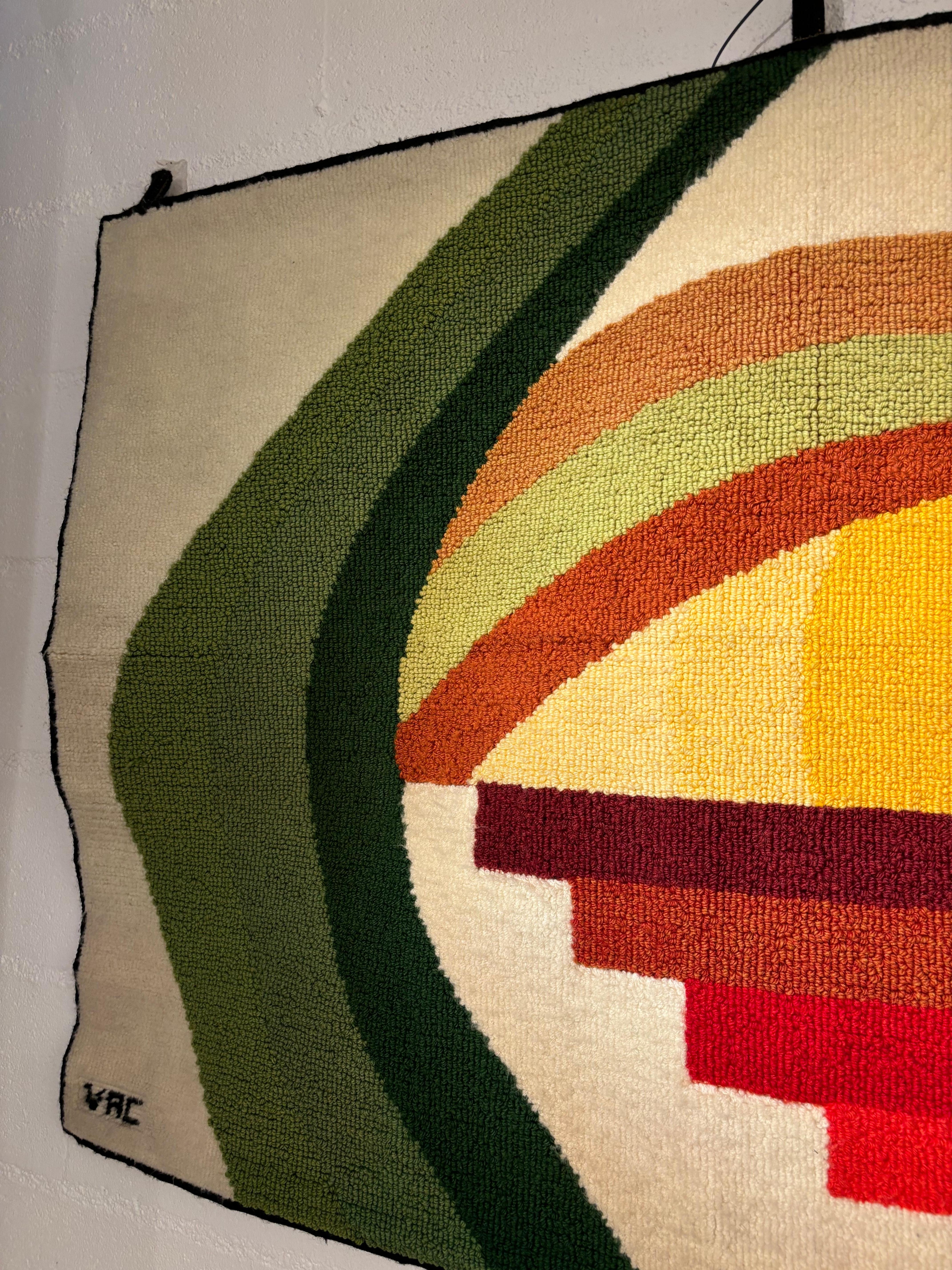 Brasilianischer Wandteppich von VAC (Wolle) im Angebot