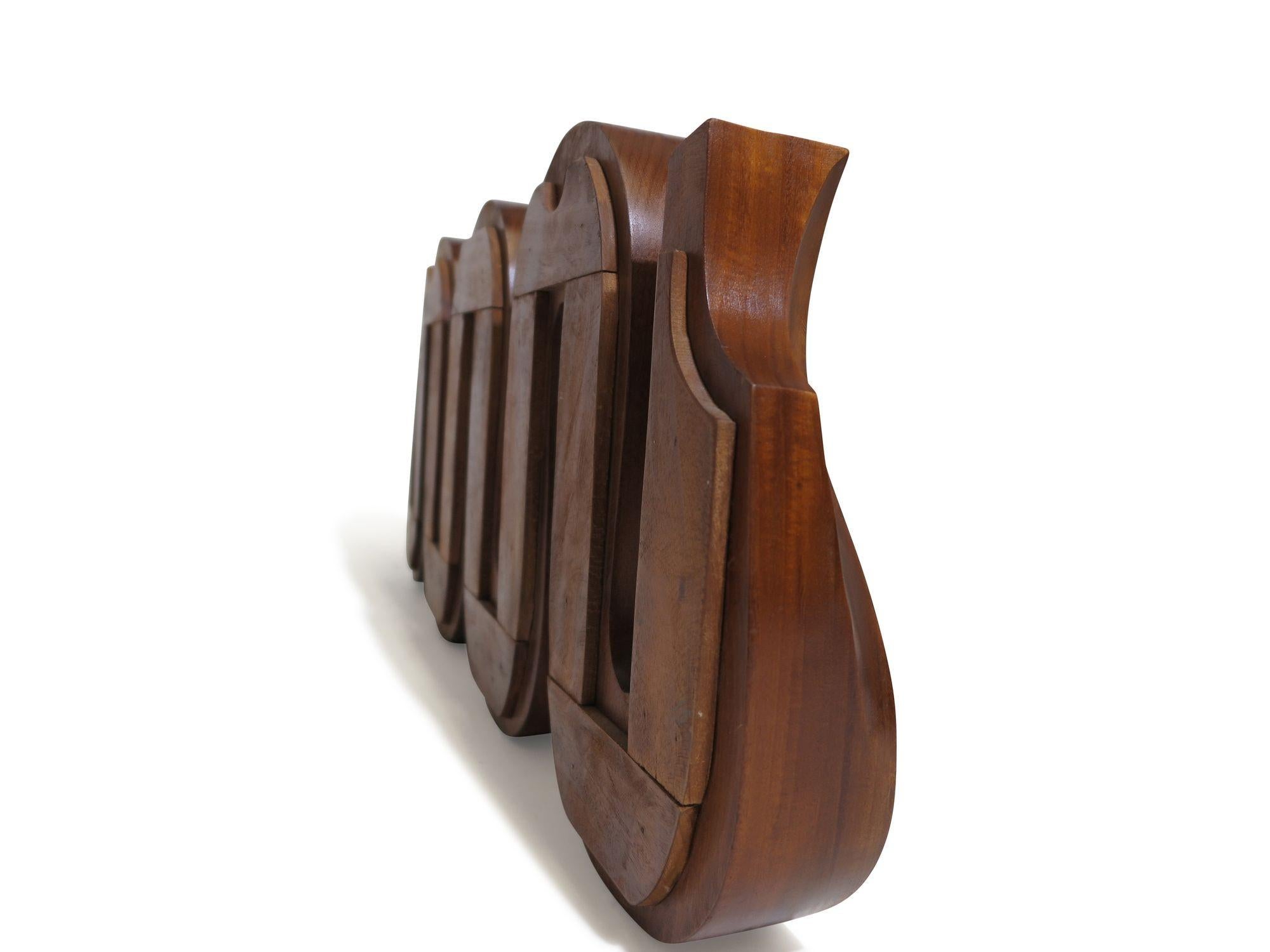 Brazilian Wall Sculpture Movimento Joaquim Tenreiro For Sale 1