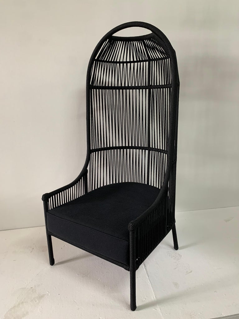 Brazilian Woven Nautical Rope Cocoon Chairs, Pair at 1stDibs nautical