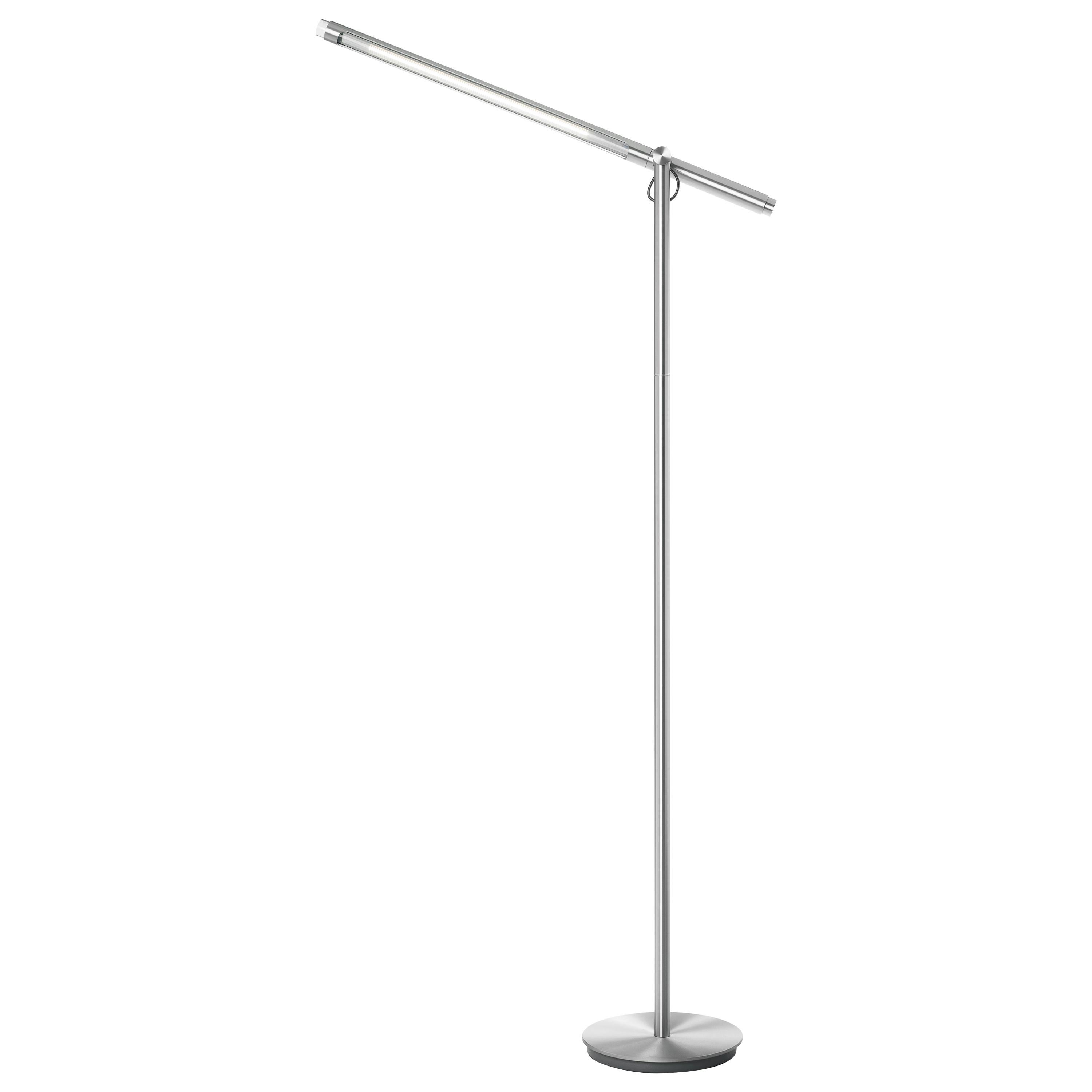 Brazo Floor Lamp in Silver by Pablo Designs For Sale