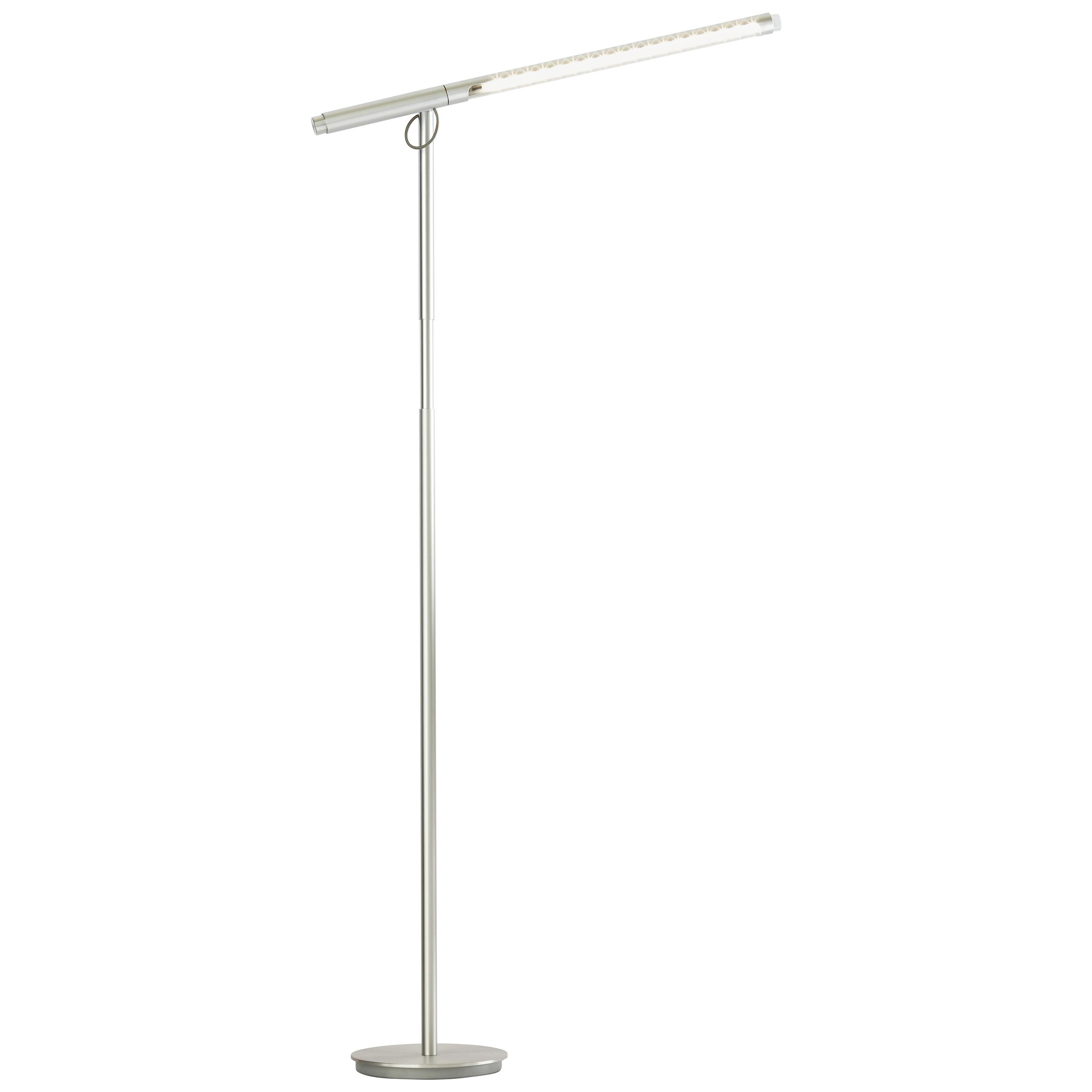Brazo Floor Lamp in White by Pablo Designs