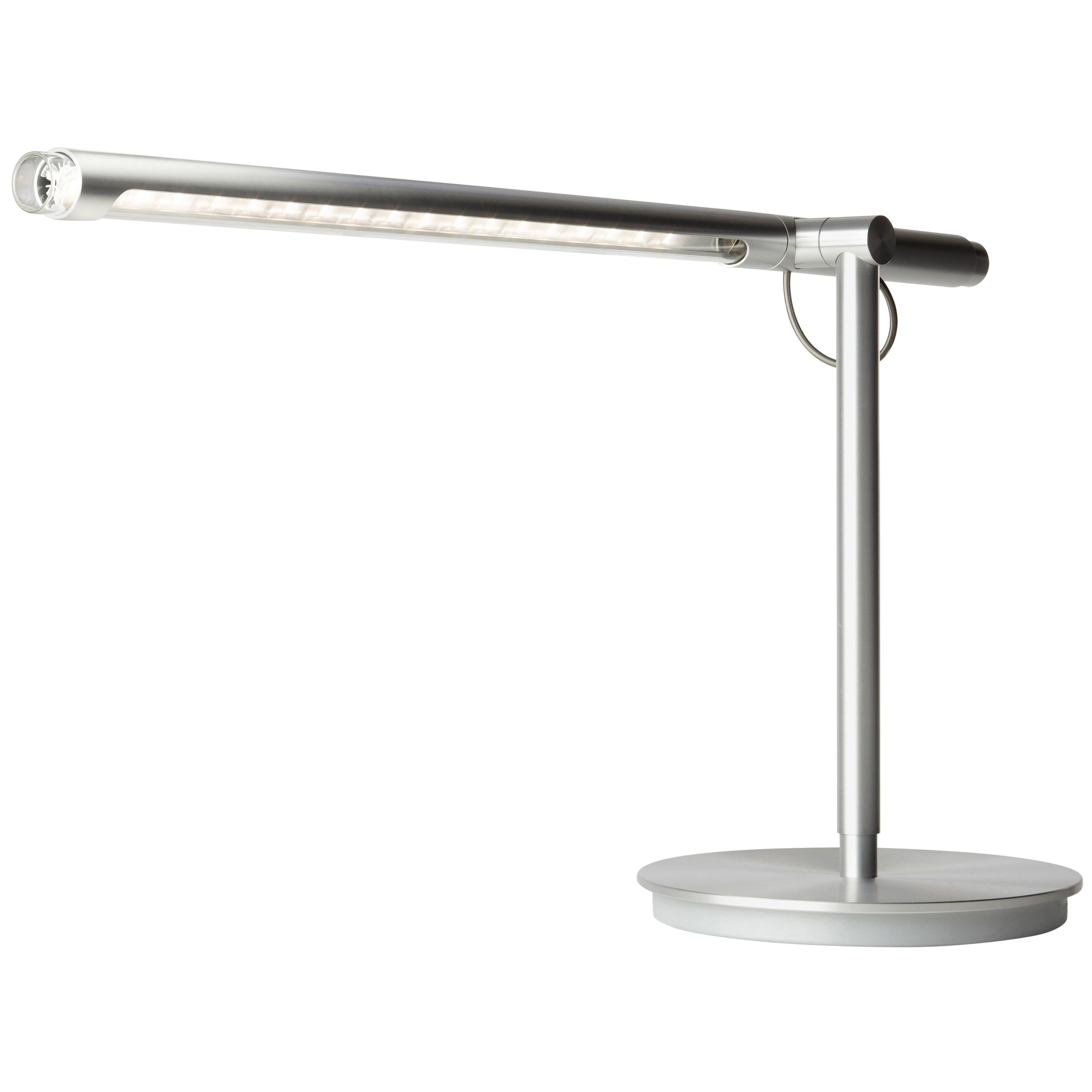 Brazo Table Lamp in White by Pablo Designs For Sale