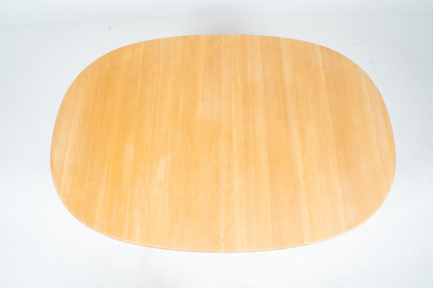 Late 20th Century Brdr. Andersen Danish Mid-Century Beech Dining Table For Sale