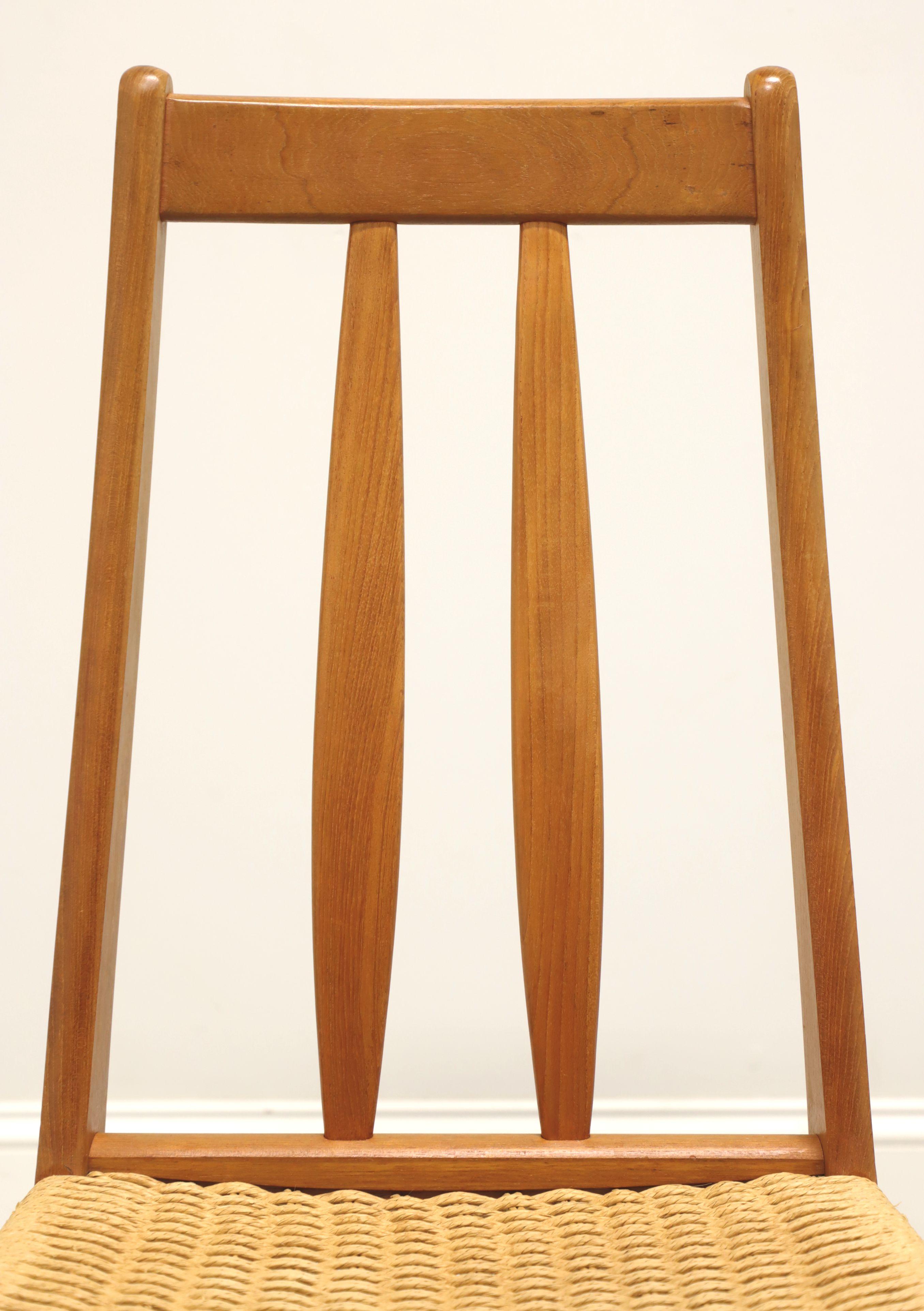 BRDR FURBO Mid 20th Century Danish Modern Teak Dining Side Chairs - Set of 4 1