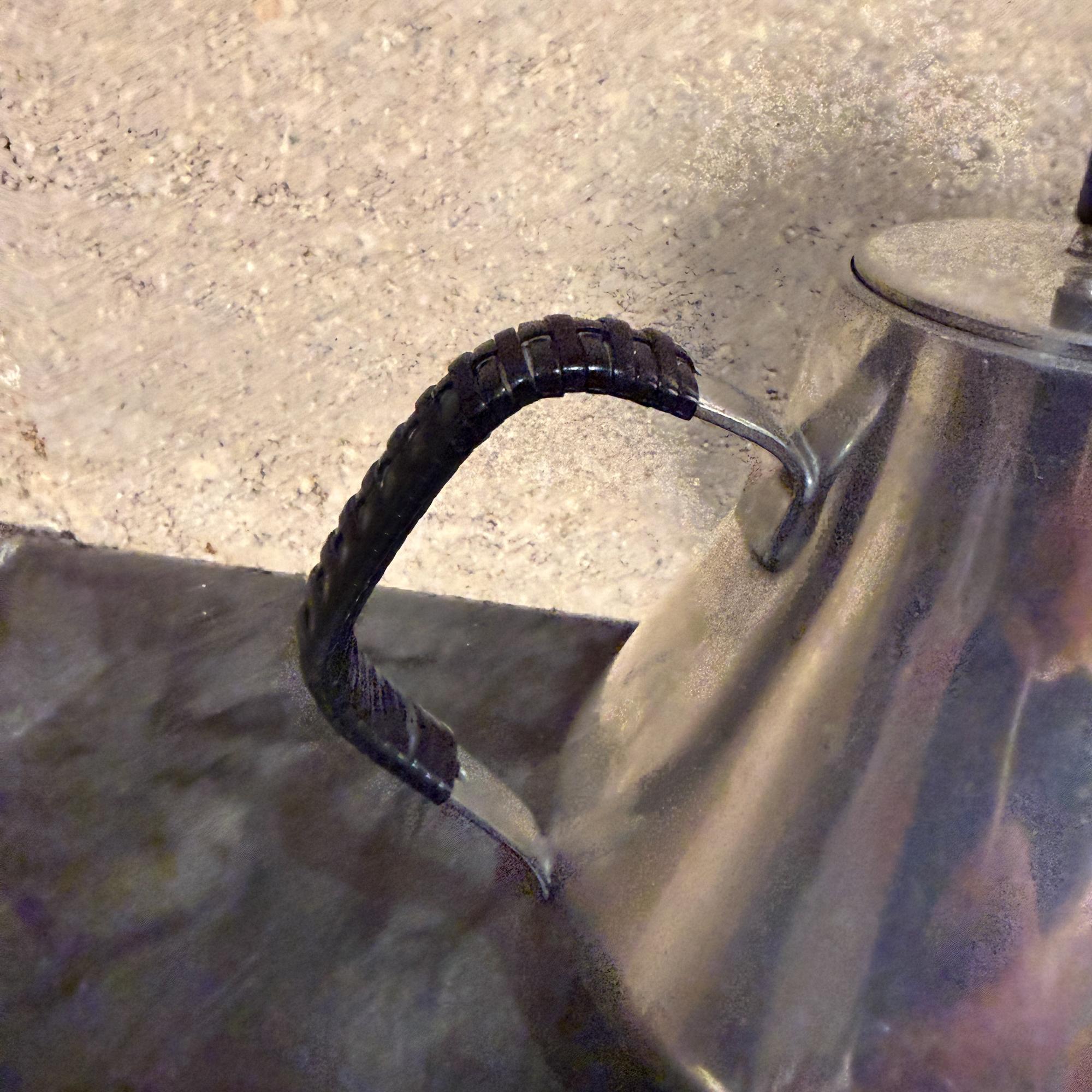 Brødrene Mylius Norwegen Zinn Tee Kaffeekannen Scandinavian Modern (Mitte des 20. Jahrhunderts) im Angebot