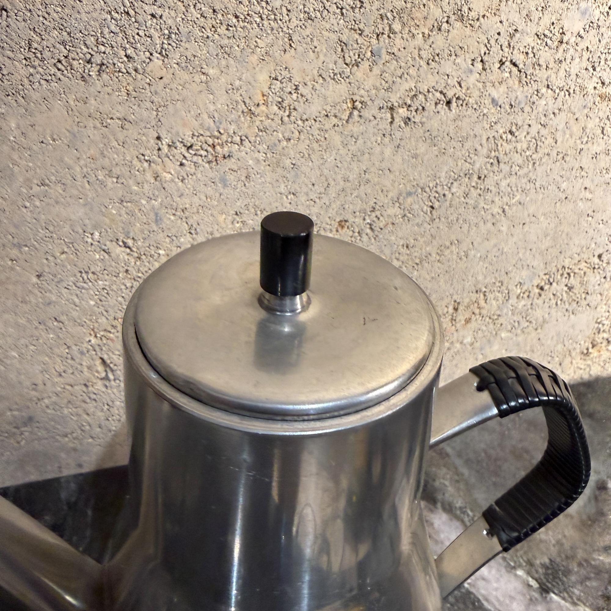 Brødrene Mylius Norwegen Zinn Tee Kaffeekannen Scandinavian Modern im Angebot 1