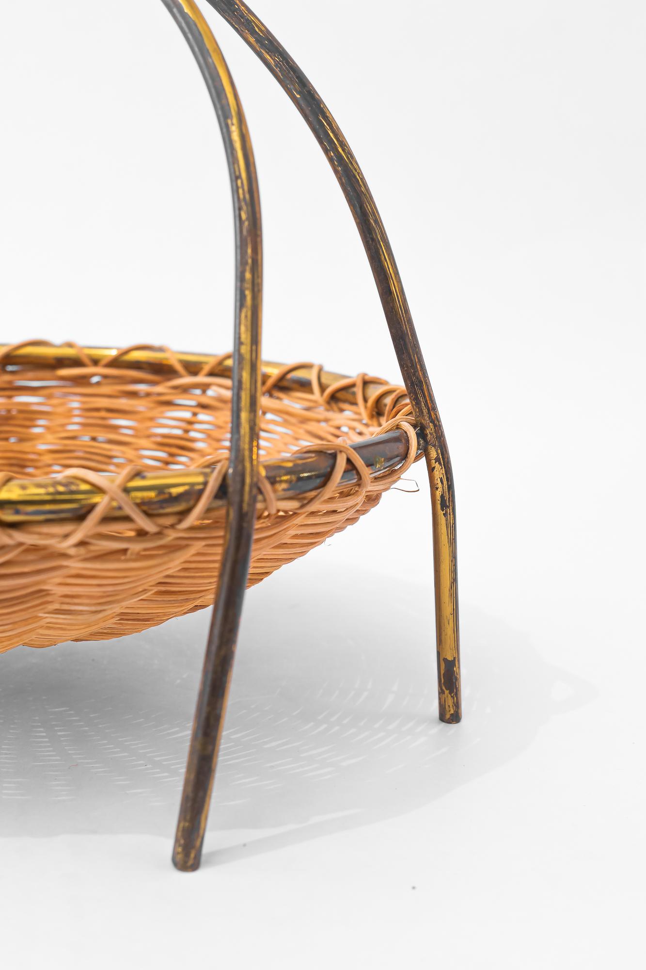 Bread Basket around 1950s For Sale 4