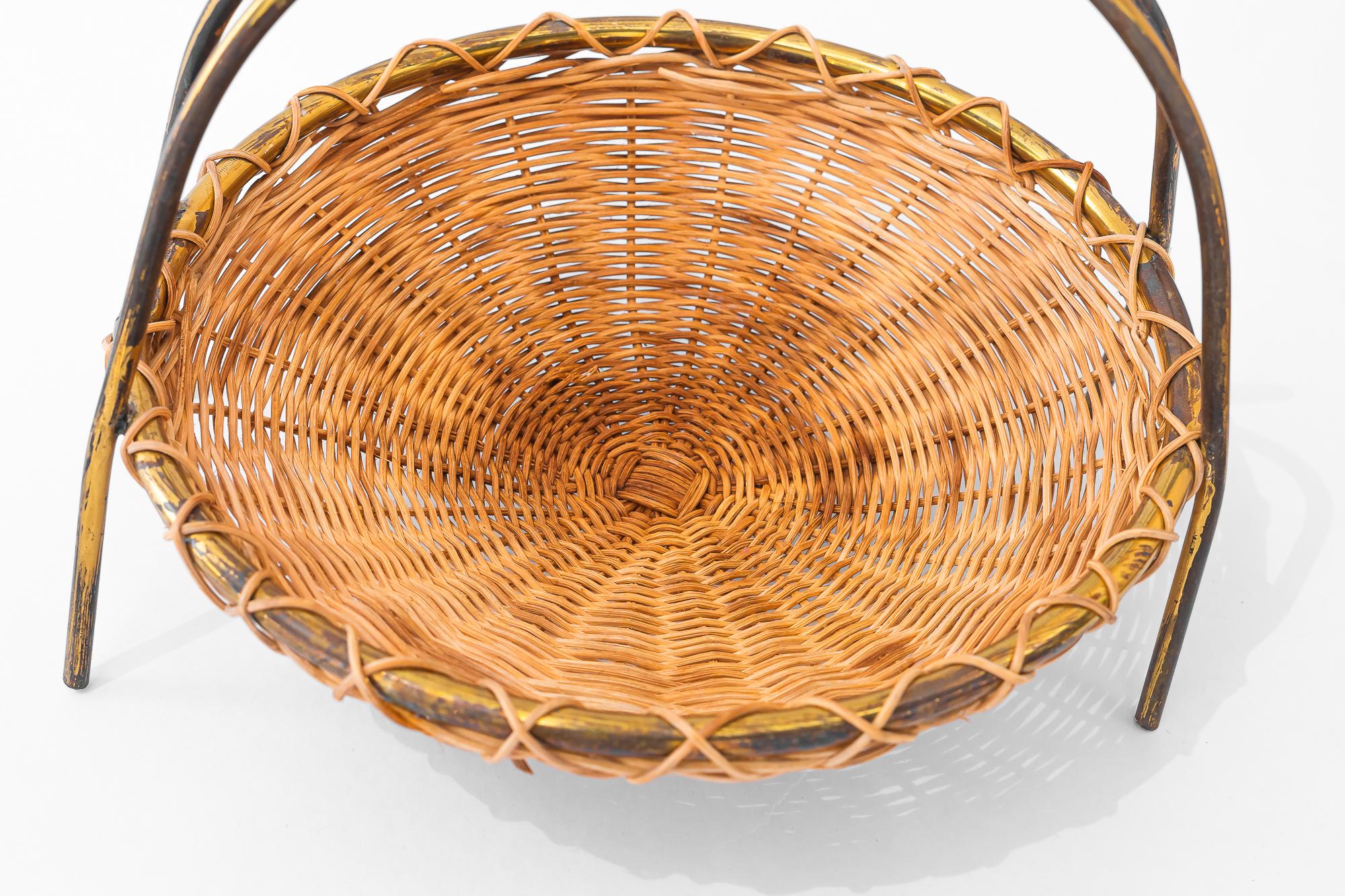 Bread Basket around 1950s In Good Condition For Sale In Wien, AT