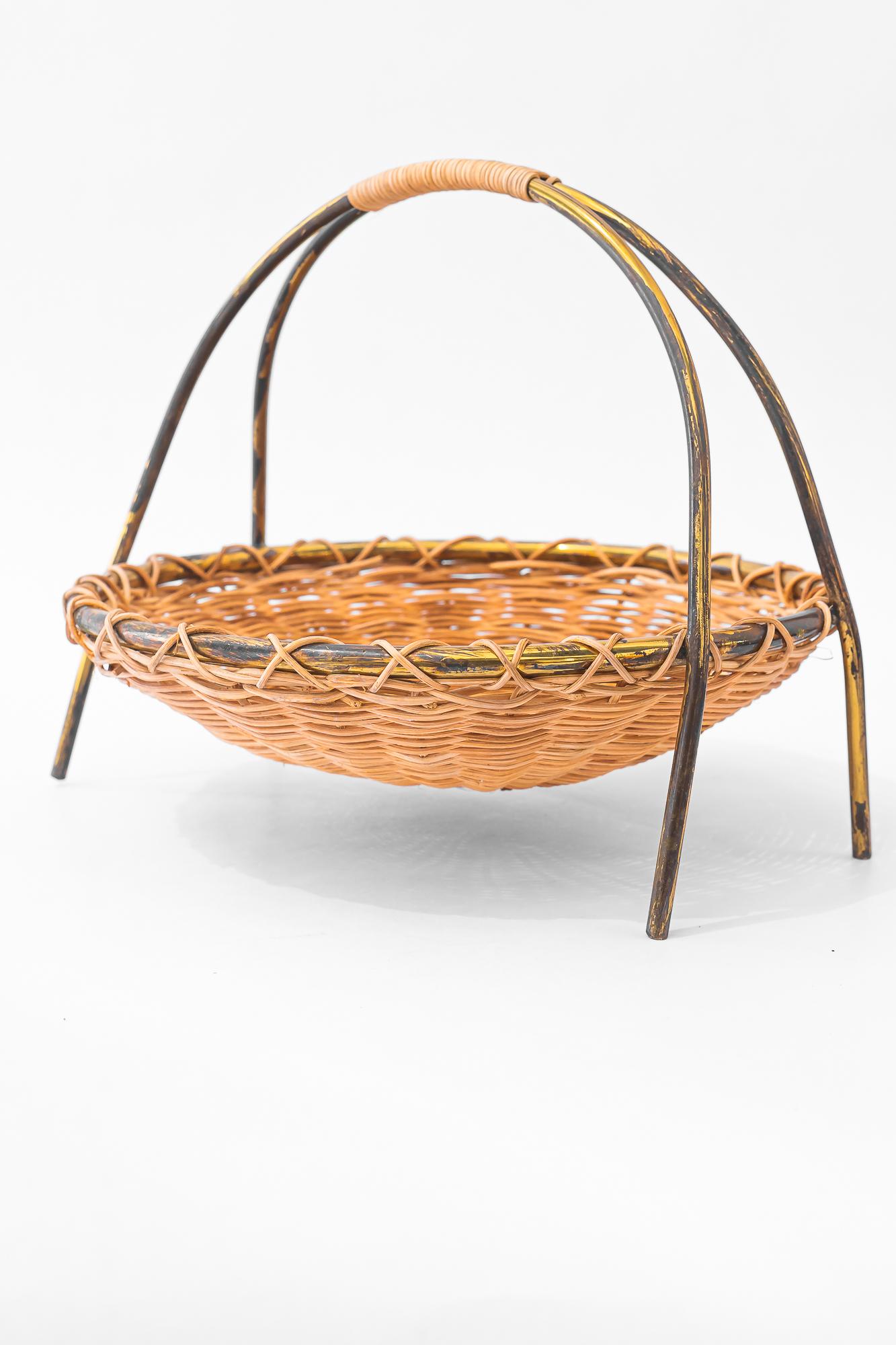 Mid-20th Century Bread Basket around 1950s For Sale