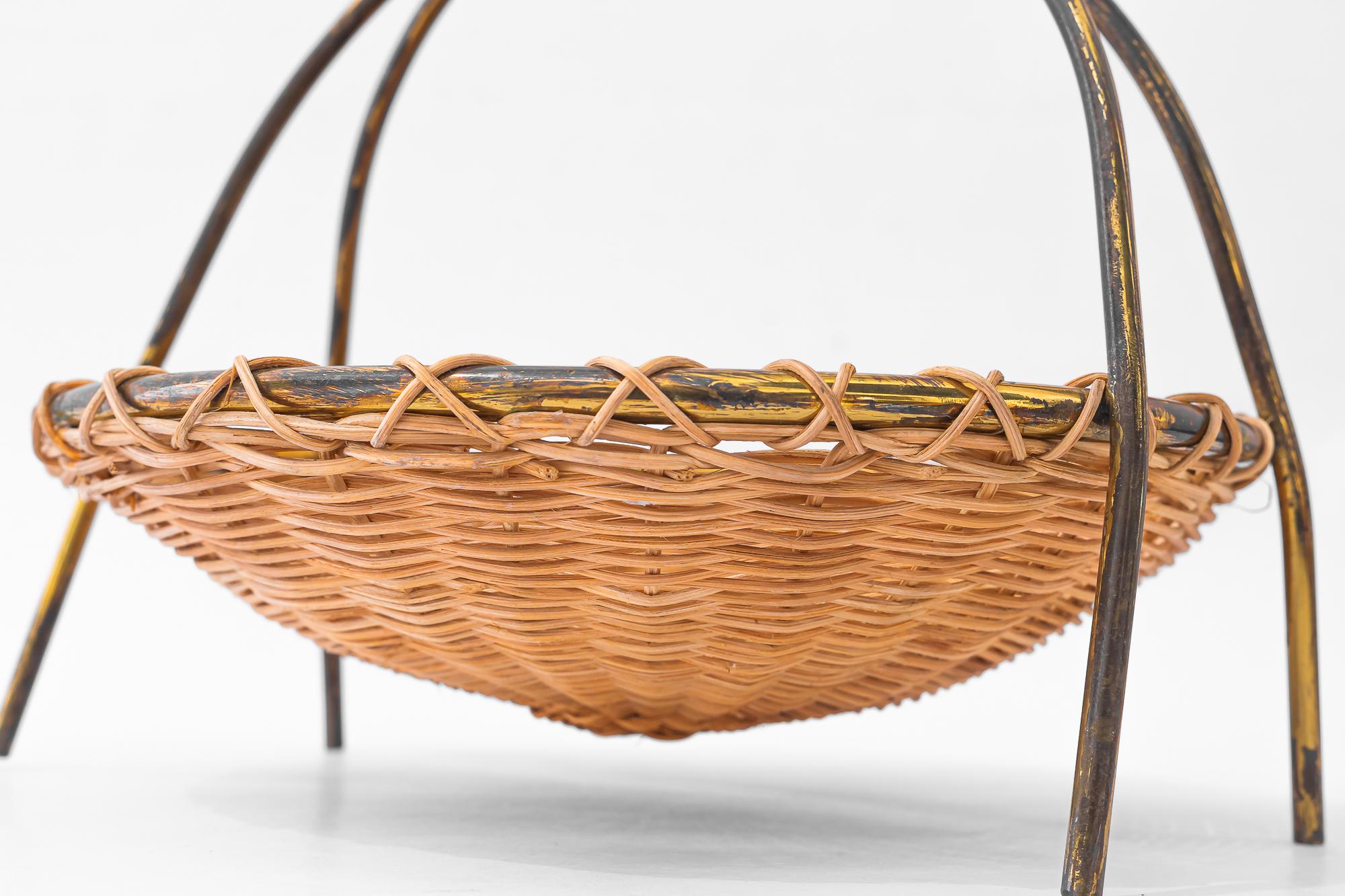 Bread Basket around 1950s For Sale 1