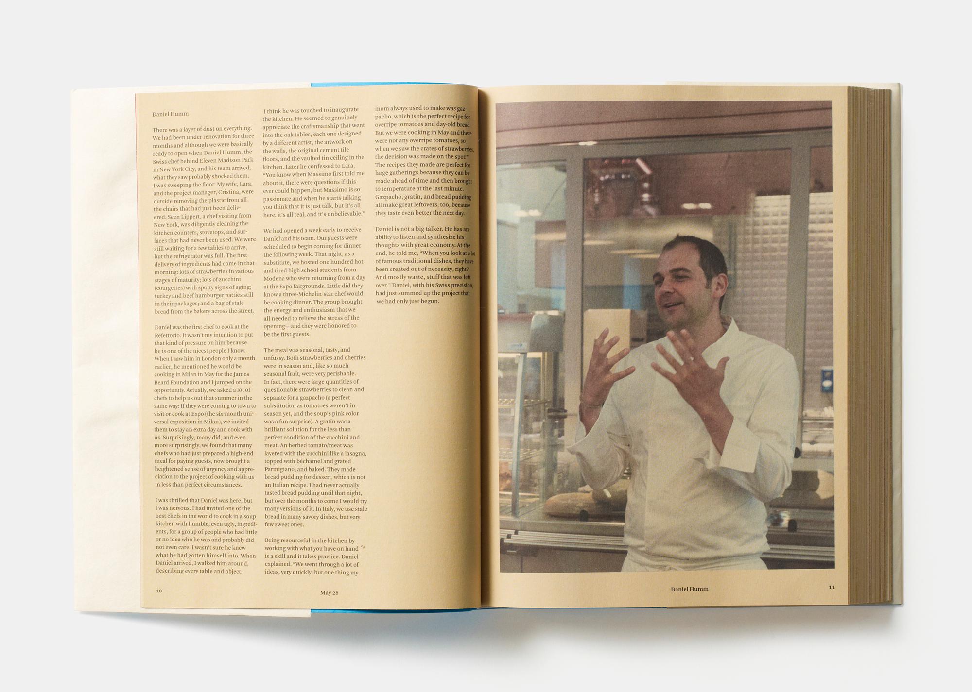 Massimo Bottura, der beste Koch der Welt, bereitet außergewöhnliche Gerichte aus gewöhnlichen und manchmal 