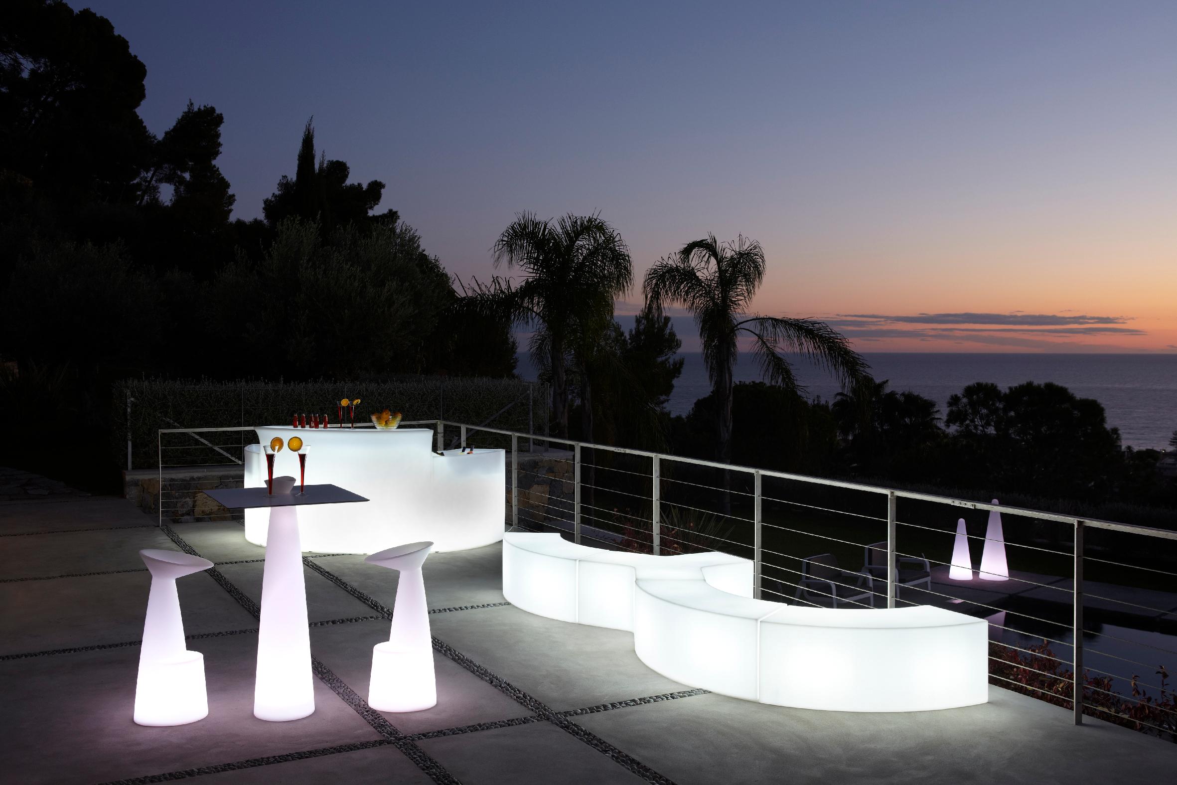 Break Bar Lighted Bar Counter by SLIDE Studio For Sale 2